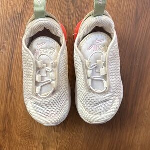 Nike Kids White and pink  Sneakers